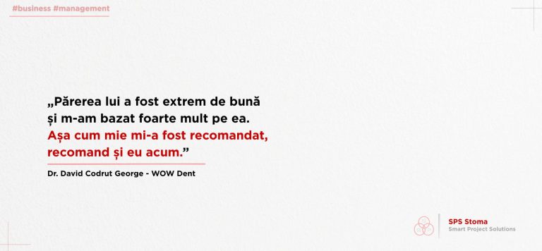 WOW DENT și recomandarea unui coleg