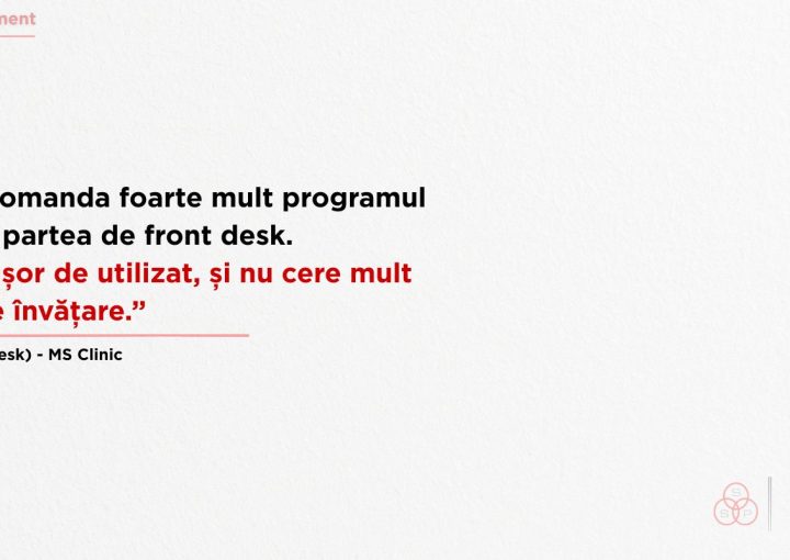 Front-desk-ul care face încasările