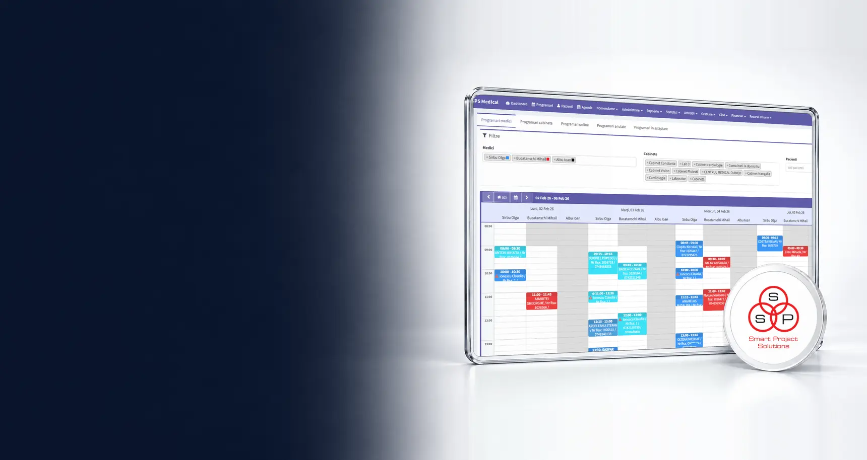 Software pentru managementul clinicilor medicale